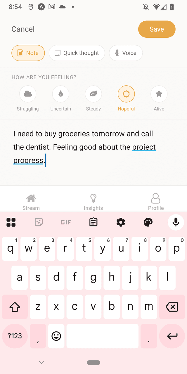 Write honestly in Arc