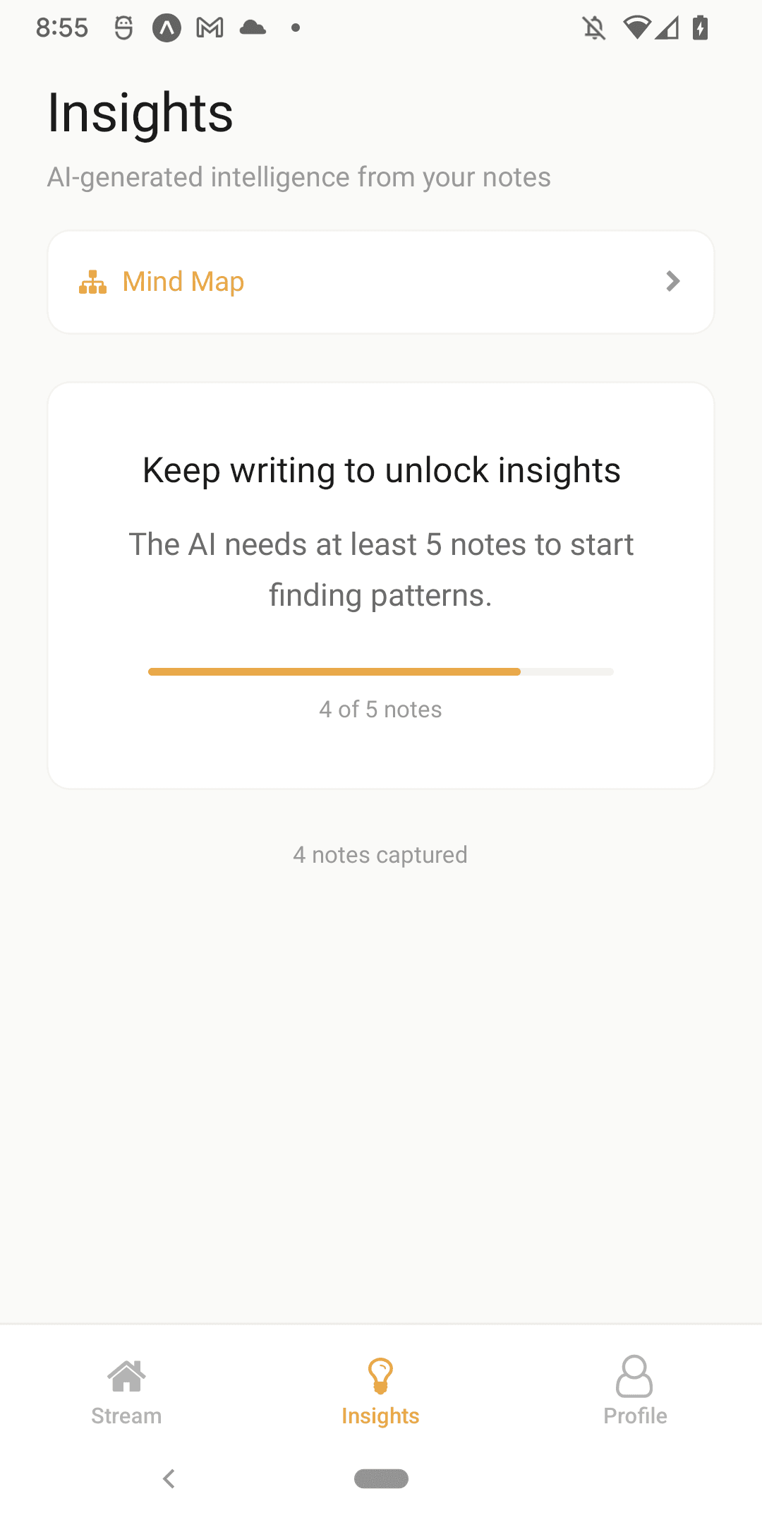 Arc Mirror showing reflections, threads, and patterns across entries